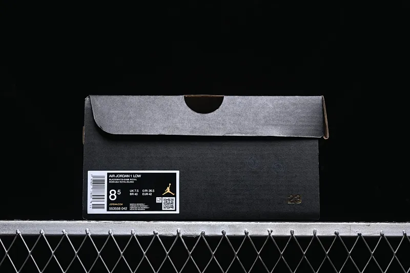 All categories Air Jordan Jordan series basketball shoes Air Jordan 1 Low G version pure original Air Jordan 1 Low AJ1 Joe 1 black and blue low-top retro basketball shoes 553558-042